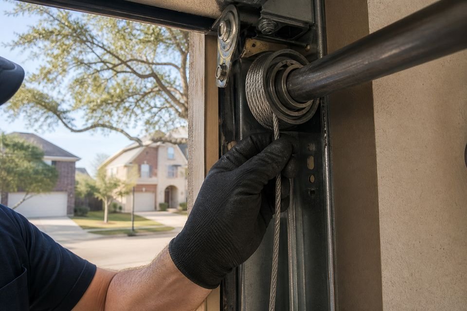 Garage Door Cable Repair in Houston