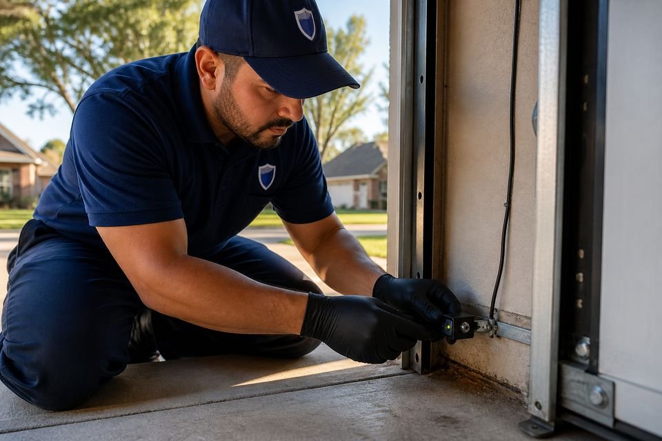 Garage Door Sensor & Safety Repair in Houston